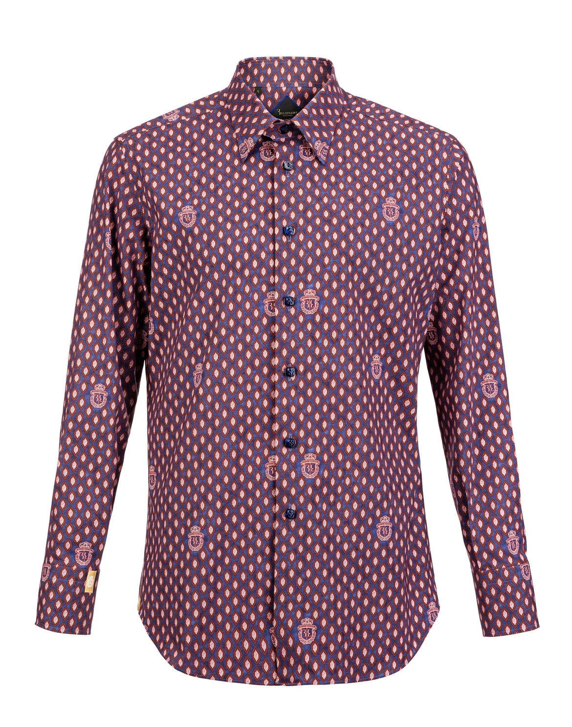 Shirt Silver Cut LS "Gabriel", цвет: Серый