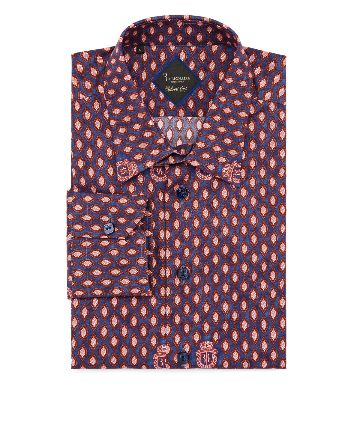 Shirt Silver Cut LS "Gabriel", цвет: Серый