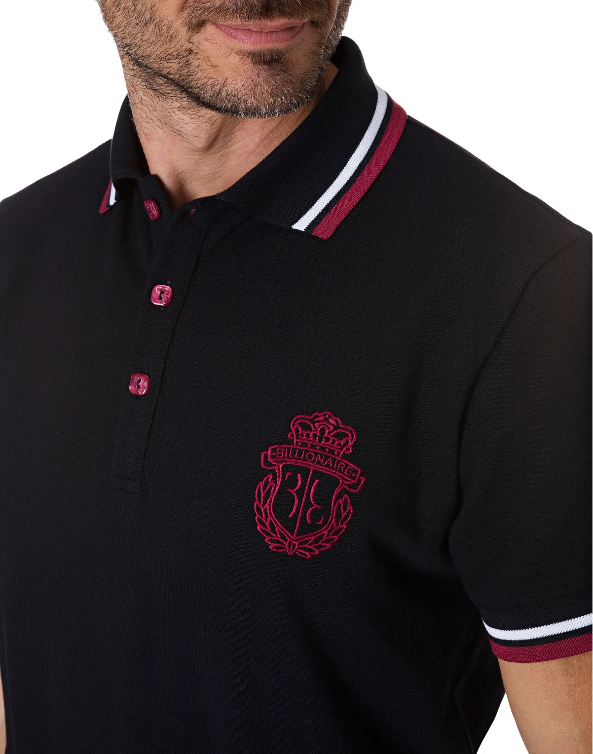 Polo shirt SS "Karl", цвет: Черный