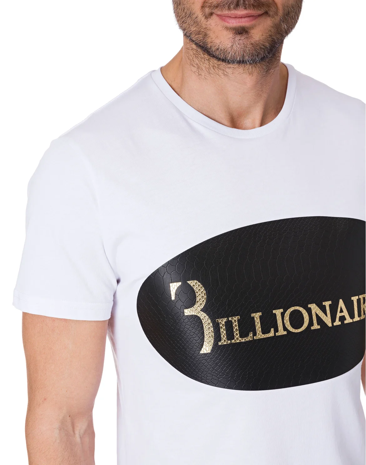 T-shirt Round Neck SS "Python", цвет: Белый