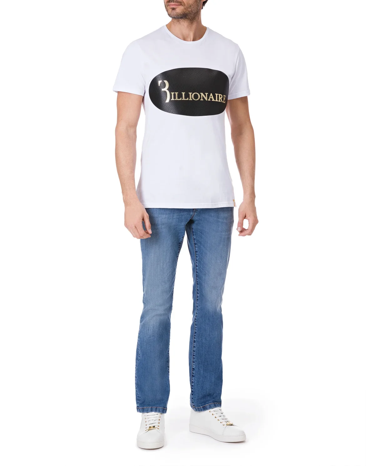 T-shirt Round Neck SS "Python", цвет: Белый
