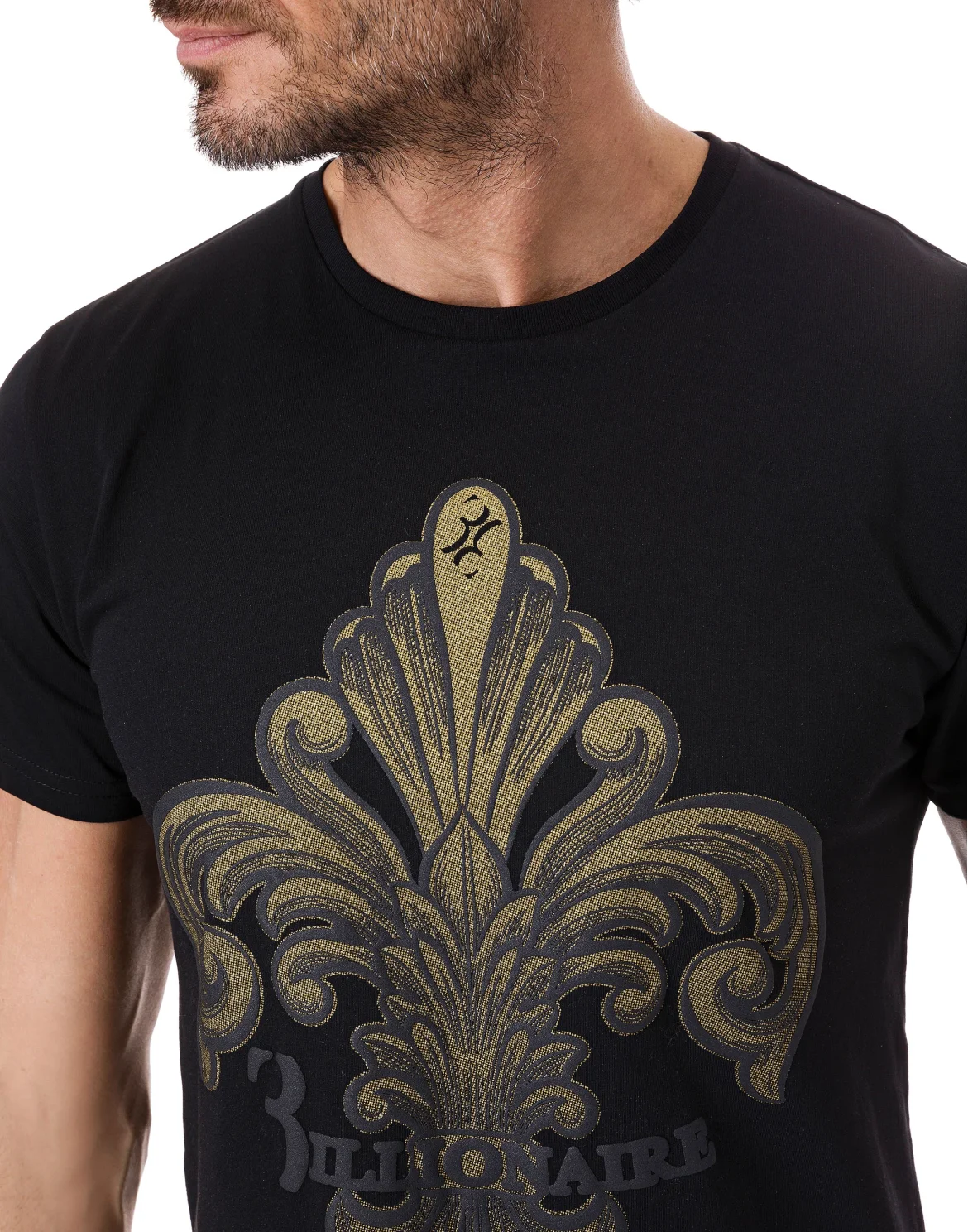 T-shirt Round Neck SS "Mannie", цвет: Черный