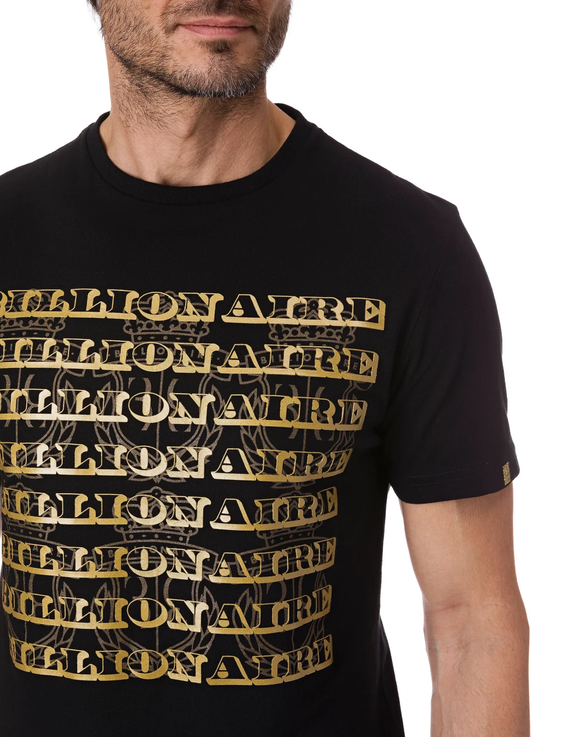 T-shirt Round Neck SS "Caleb", цвет: Черный