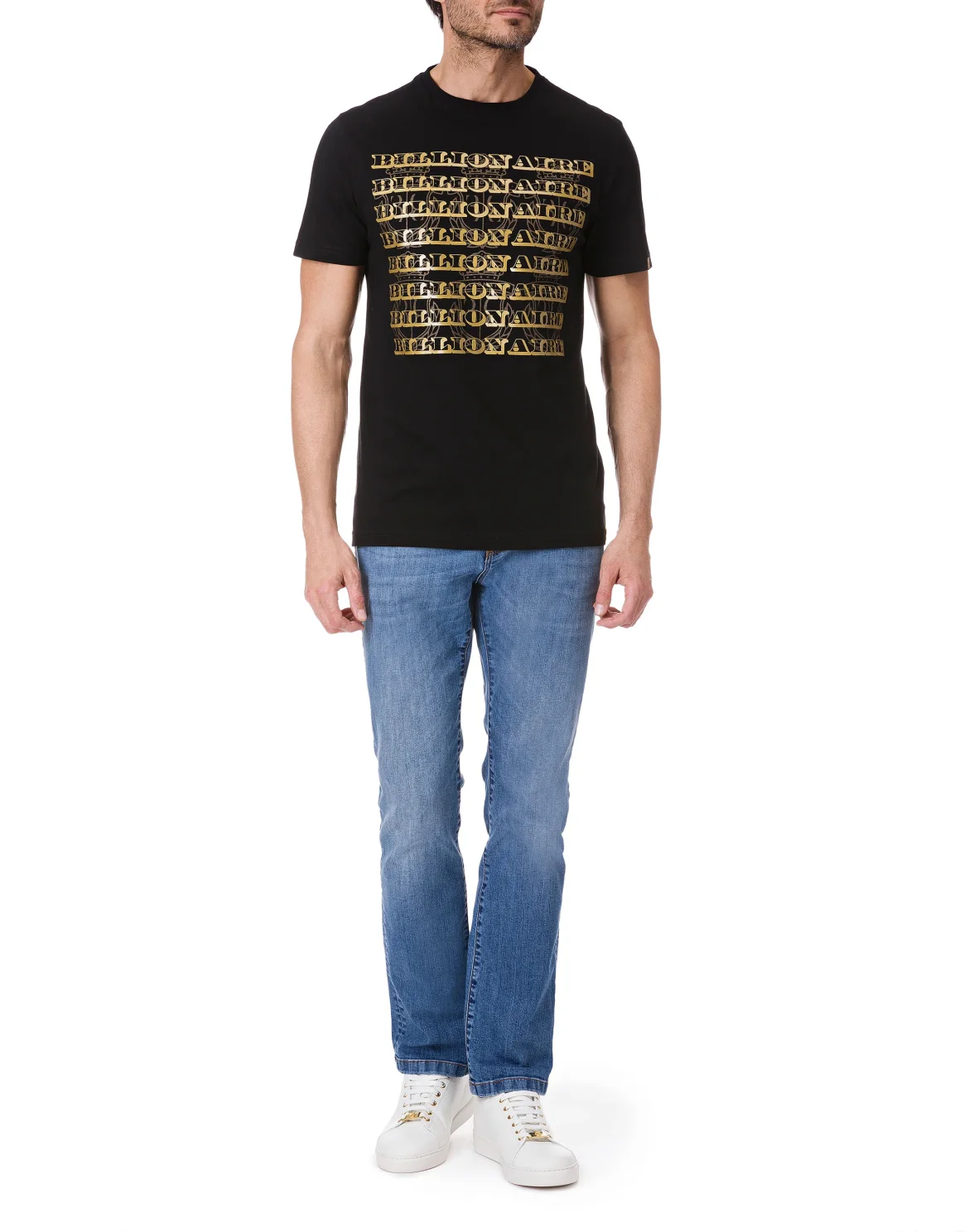 T-shirt Round Neck SS "Caleb", цвет: Черный