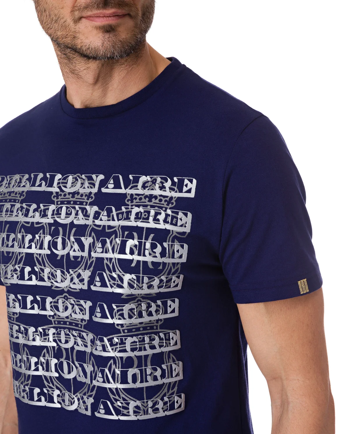 T-shirt Round Neck SS "Caleb", цвет: Синий