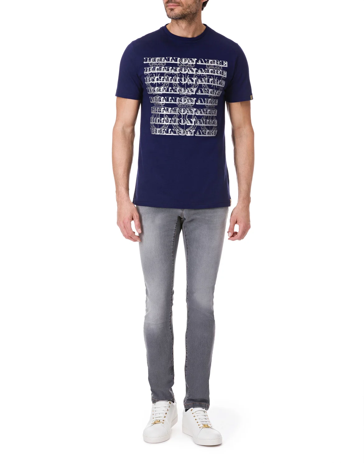 T-shirt Round Neck SS "Caleb", цвет: Синий