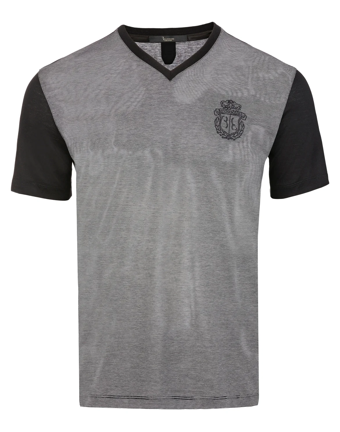 T-shirt V-Neck SS "Harès, цвет: Черный