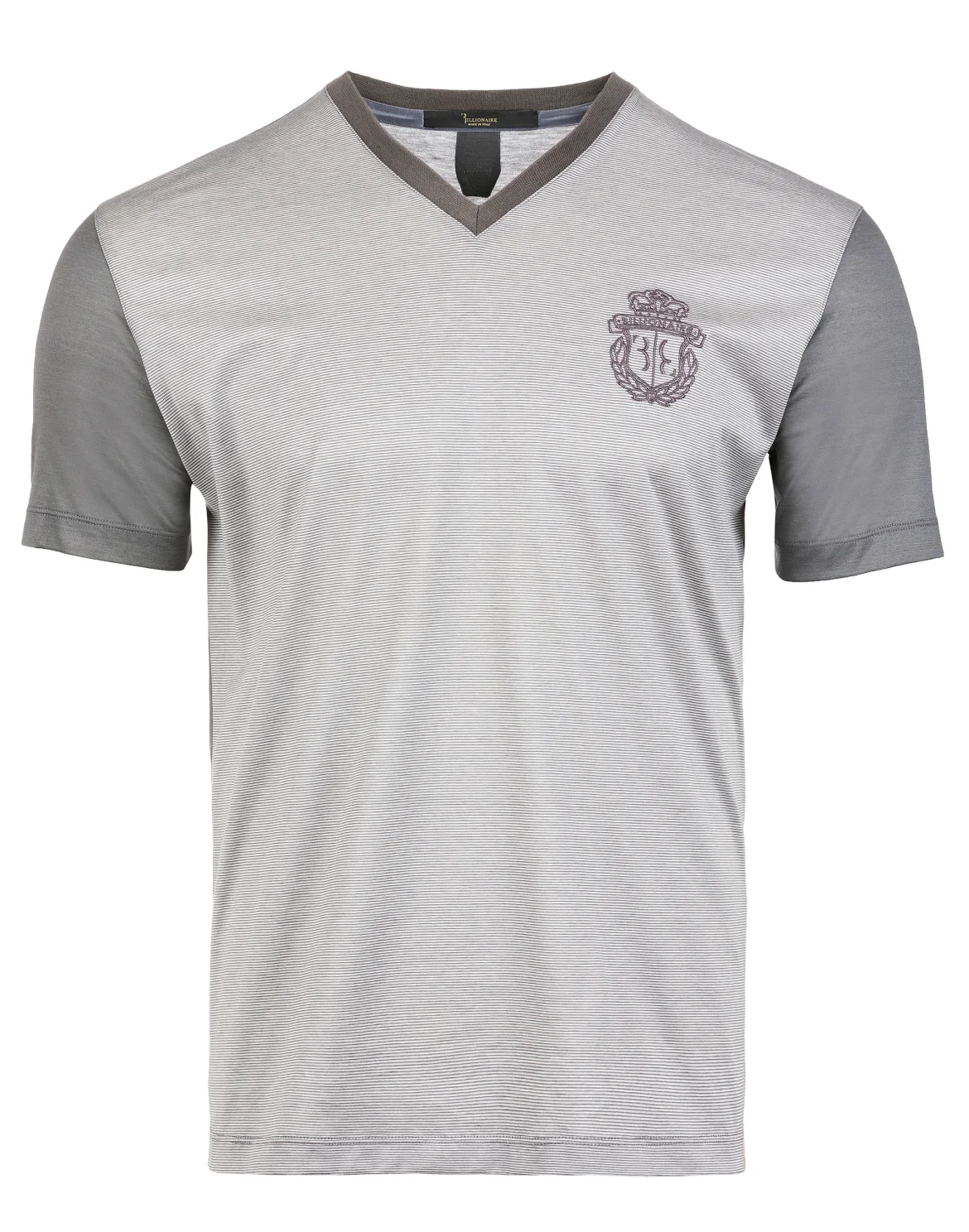T-shirt V-Neck SS "Harès, цвет: Серый