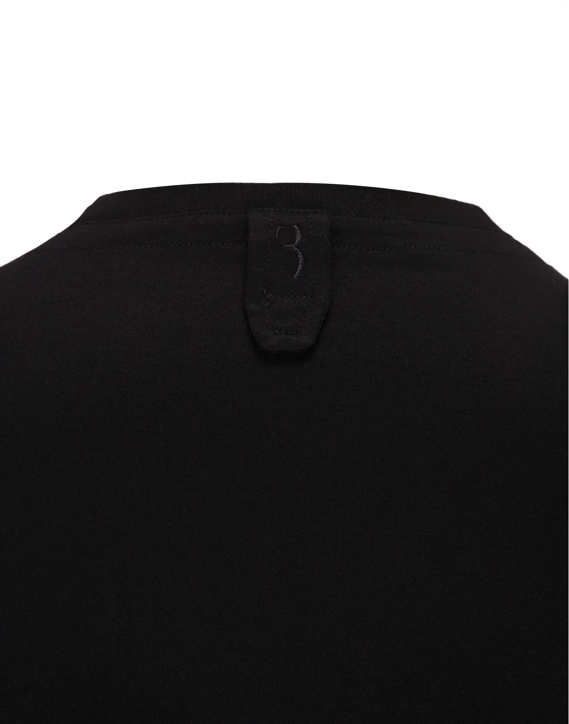 T-shirt V-Neck SS "Dionysos", цвет: Черный