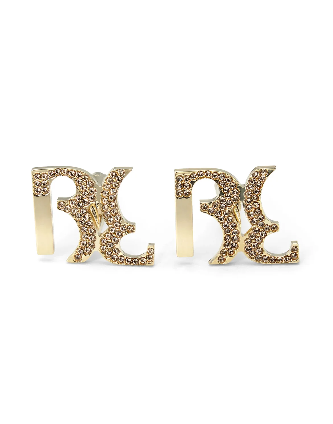 metal cufflinks Double B, цвет: Золотой