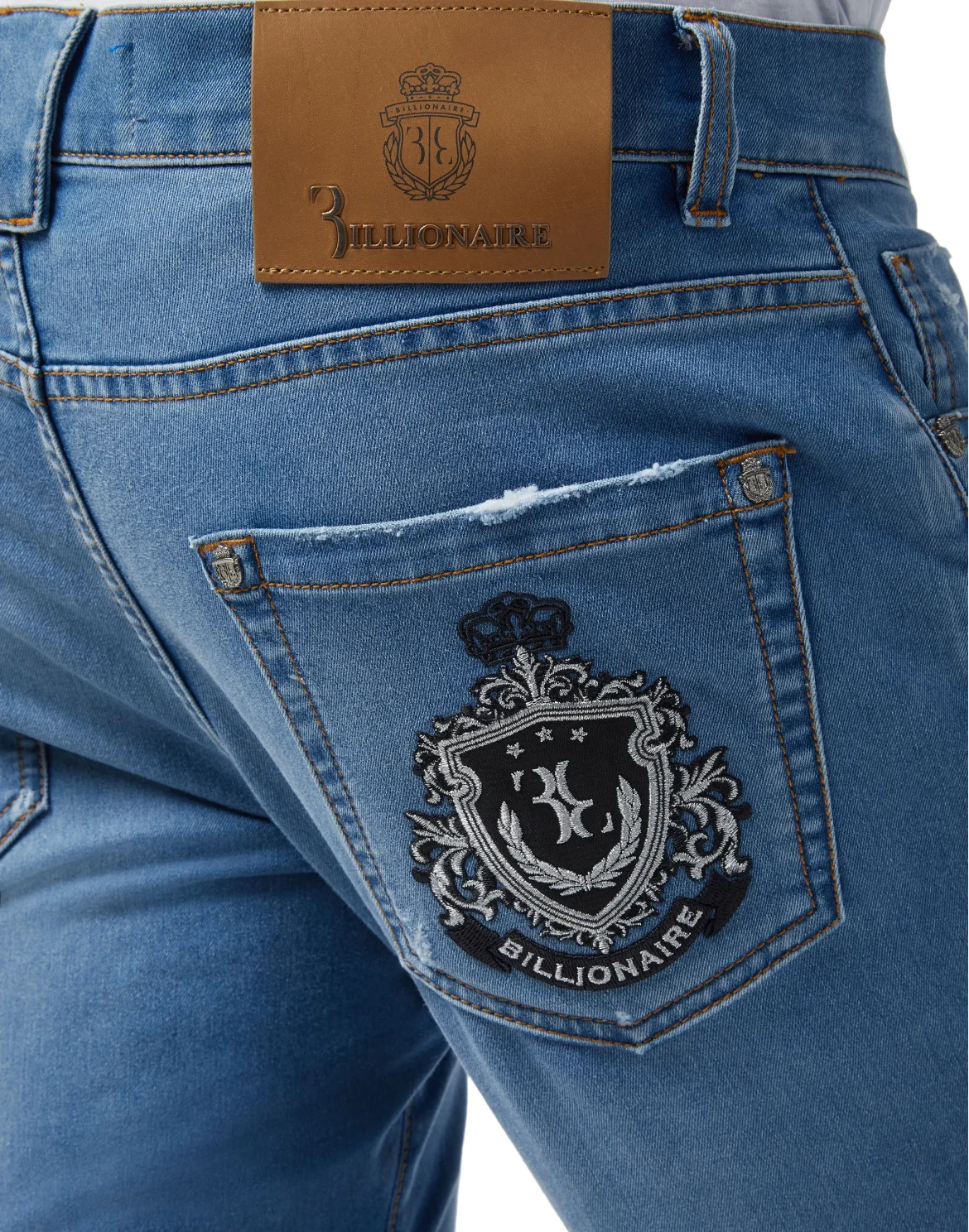 Super slim fit Crest, цвет: Синий