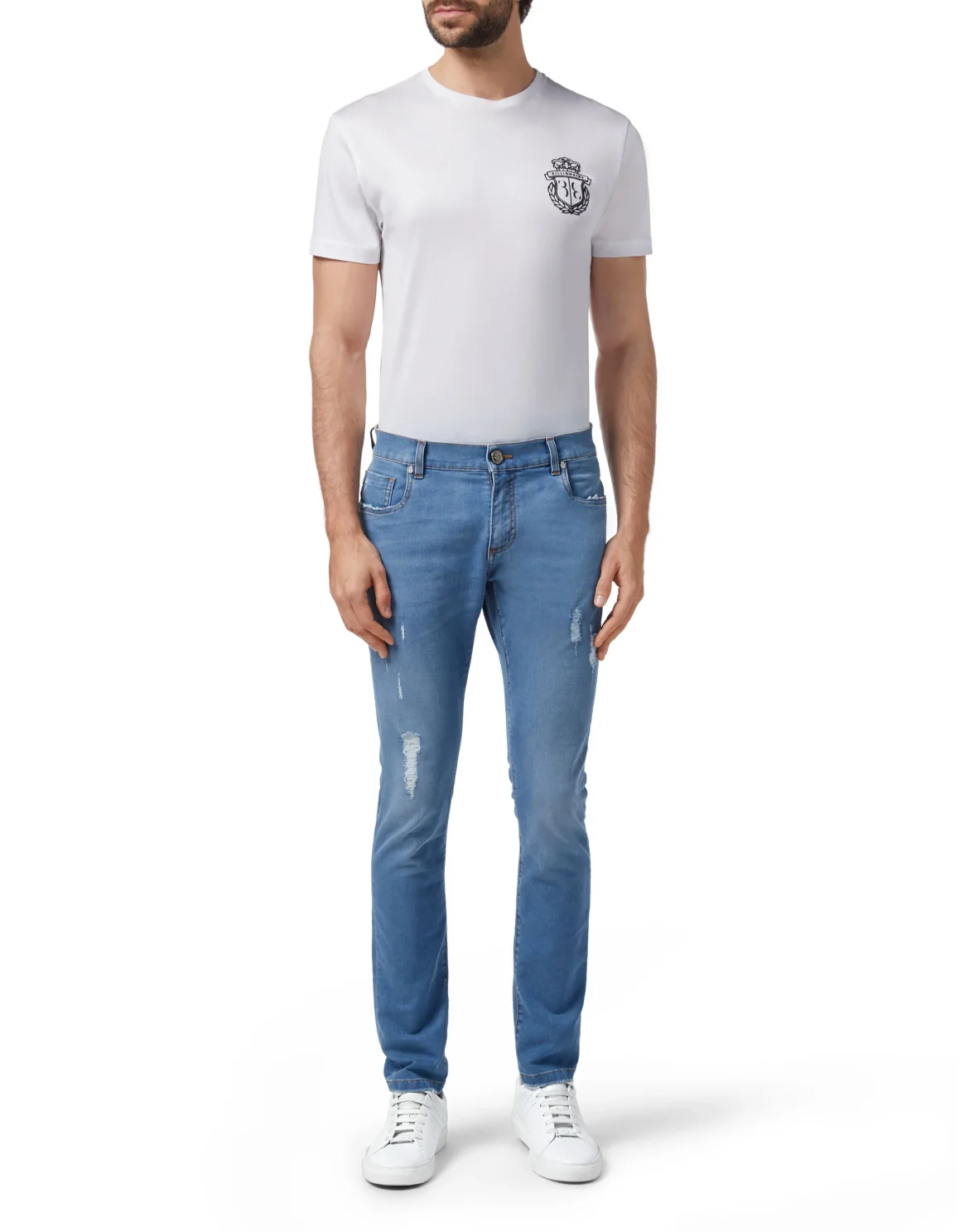 Super slim fit Crest, цвет: Синий