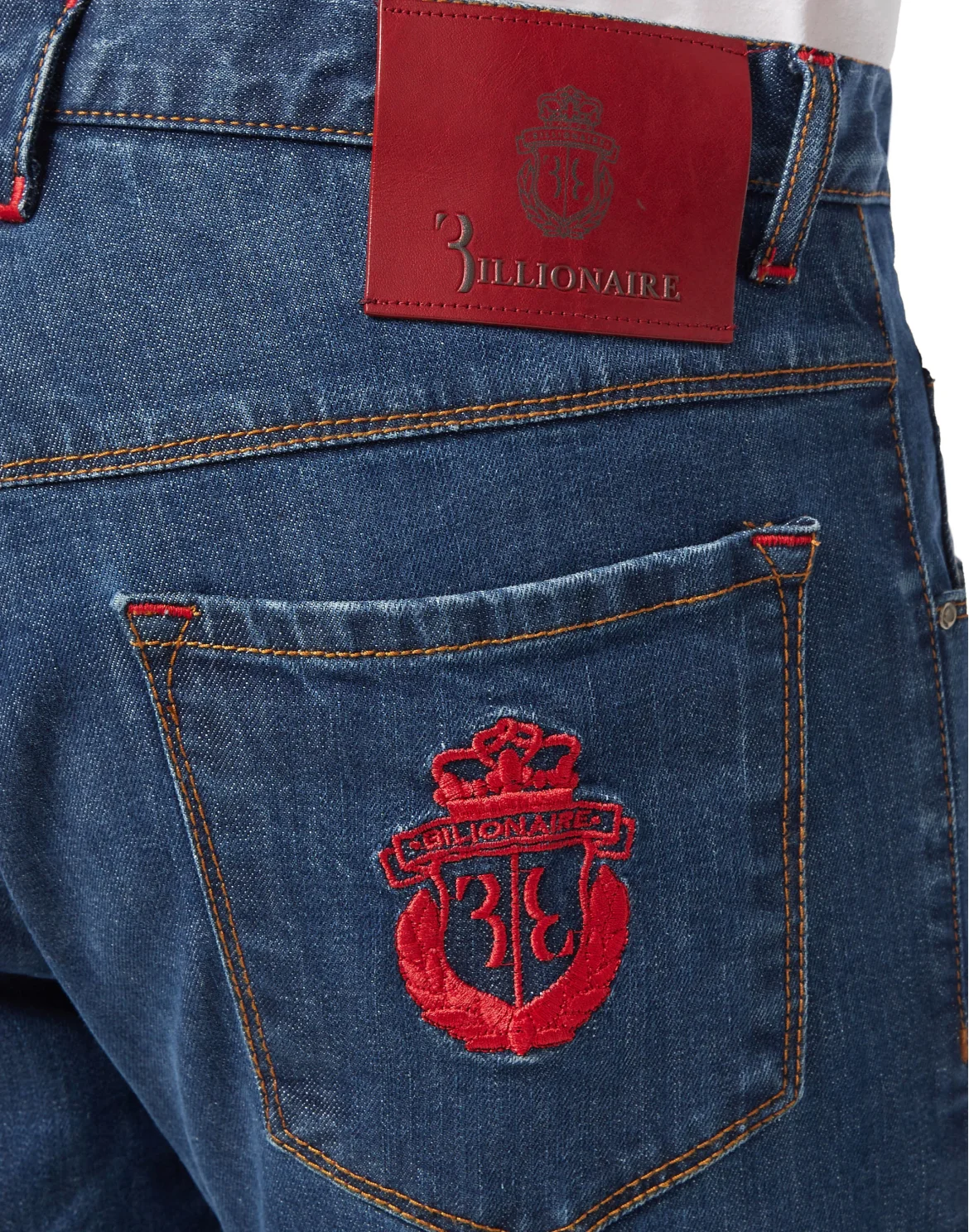 Slim Fit Crest, цвет: Синий