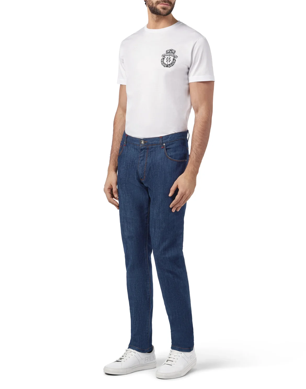 Slim Fit Crest, цвет: Синий