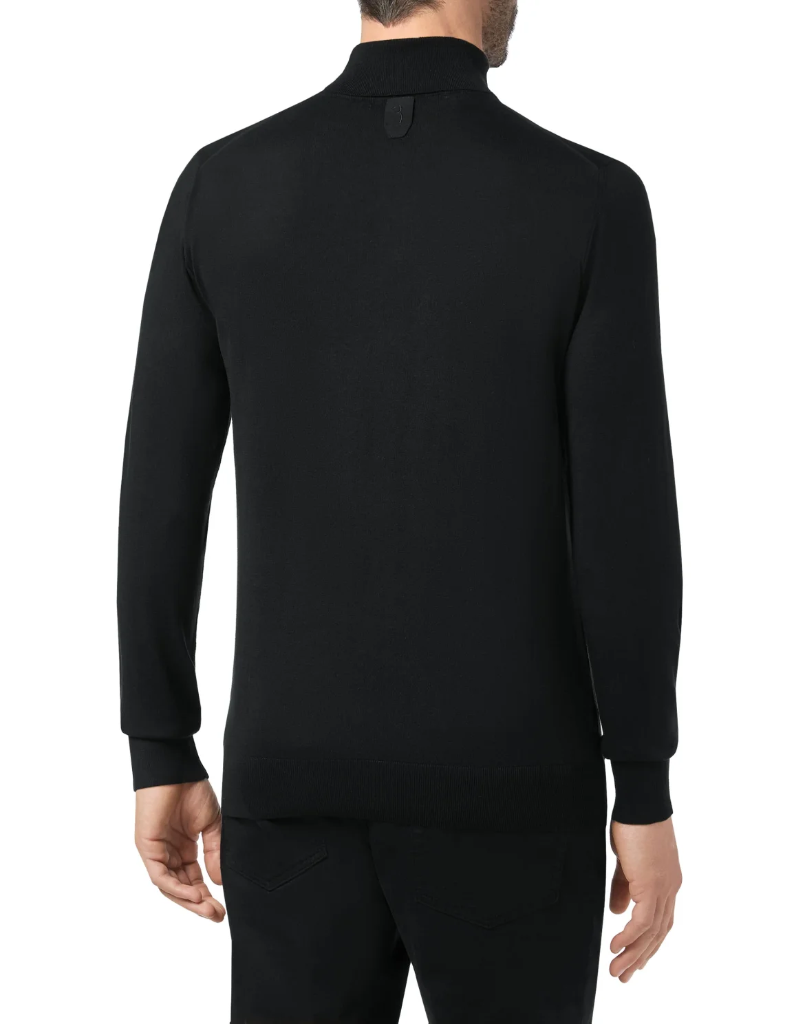 Turtle Neck LS Crest, цвет: Черный