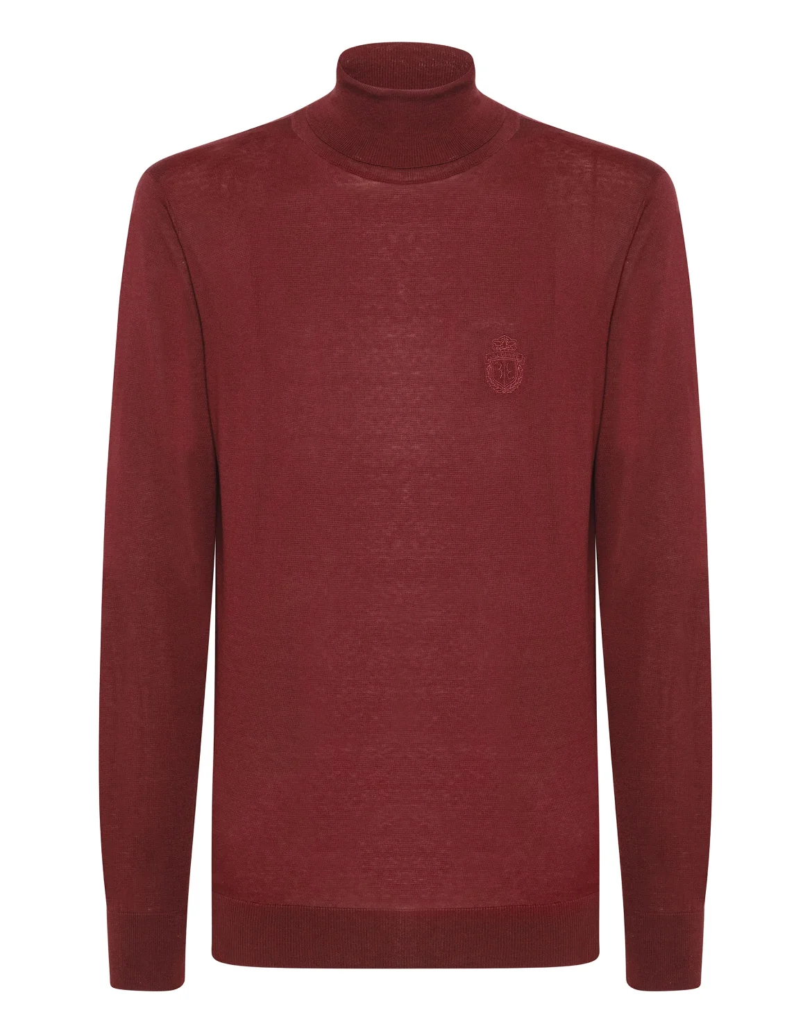 Turtle Neck LS Crest, цвет: Красный