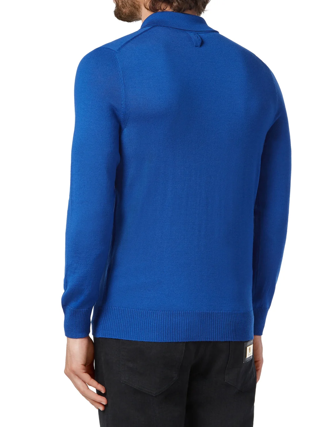 Pullover zip mock Crest, цвет: Синий