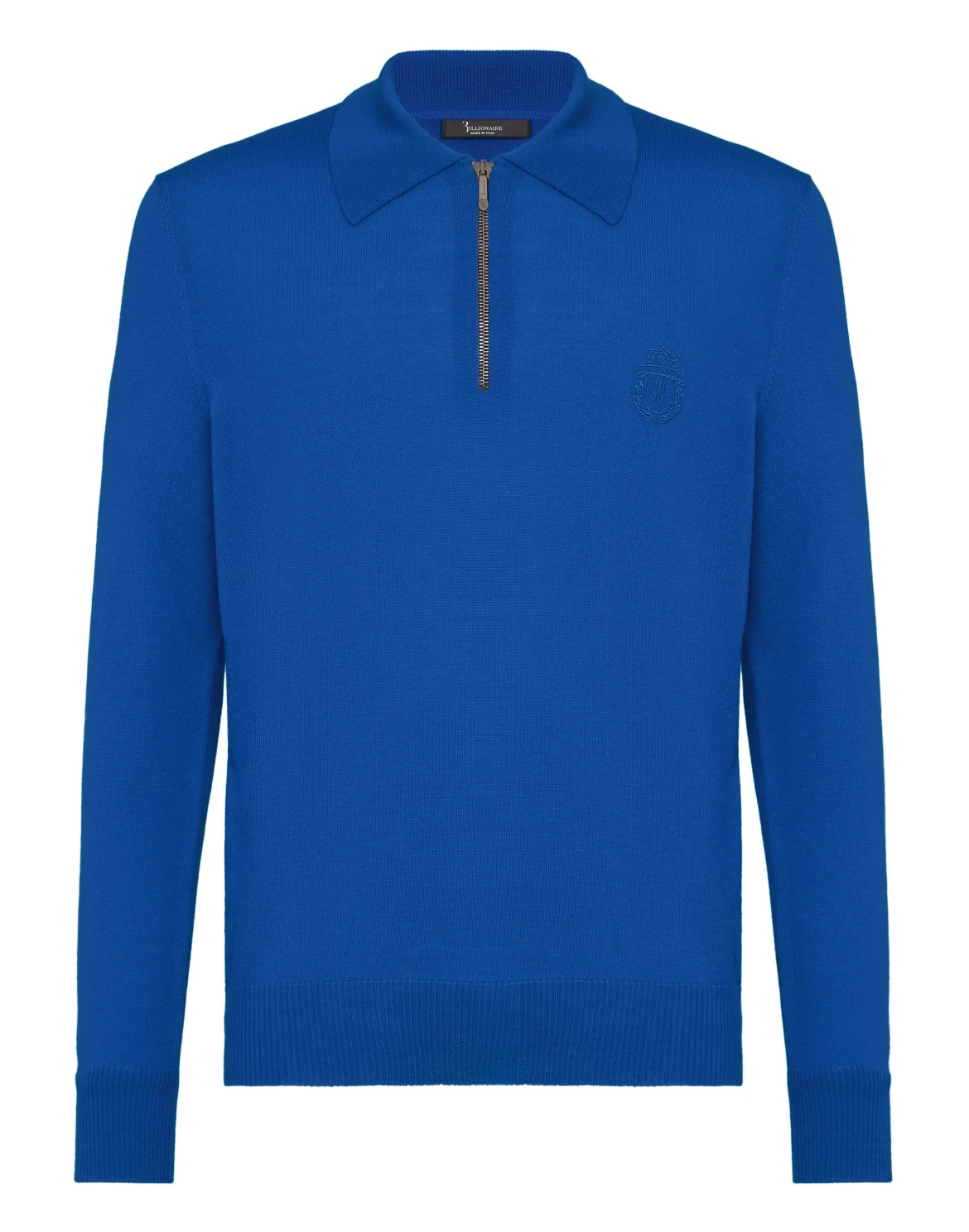 Pullover zip mock Crest, цвет: Синий