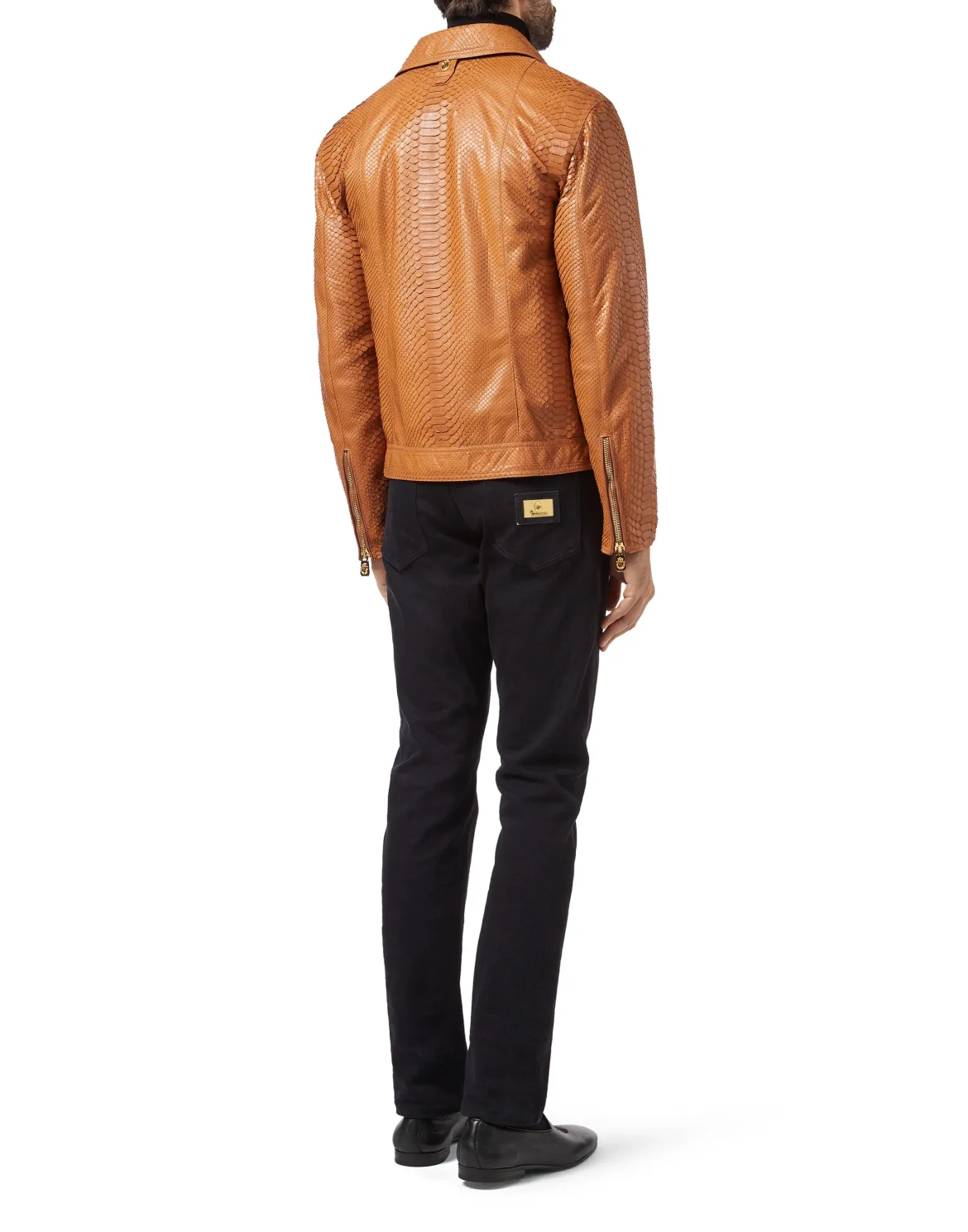 Leather Jacket Luxury, цвет: Коричневый