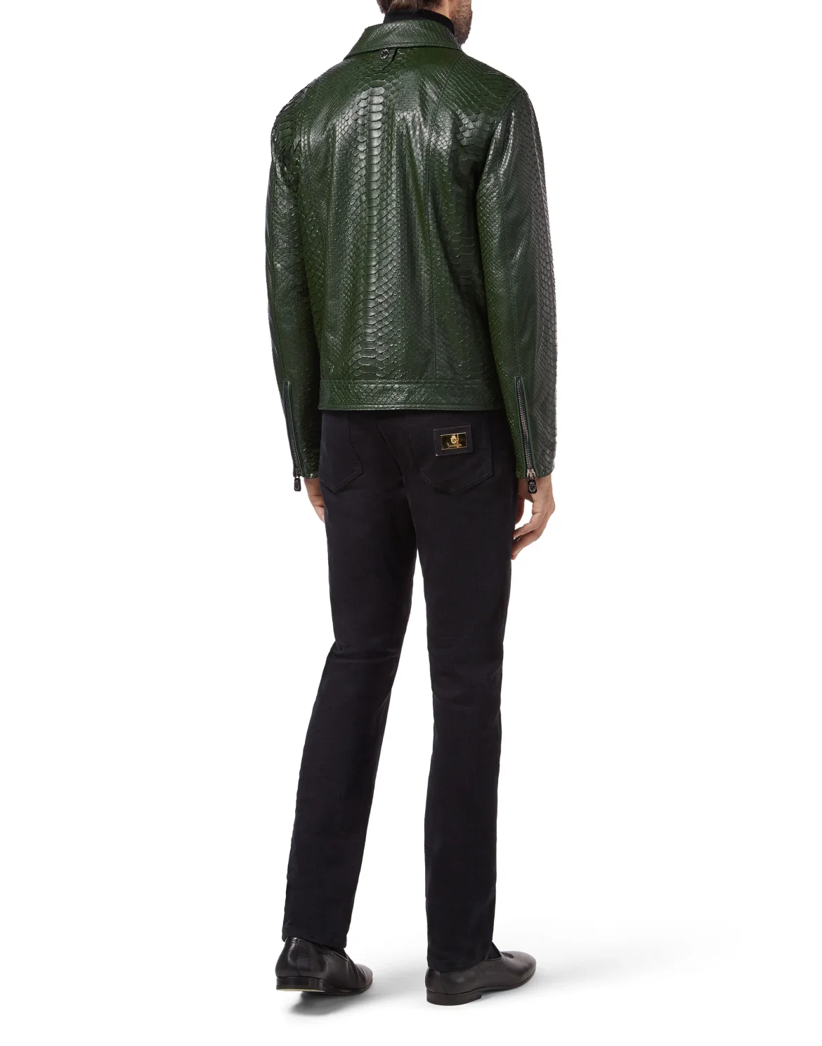 Leather Jacket Luxury, цвет: Зеленый