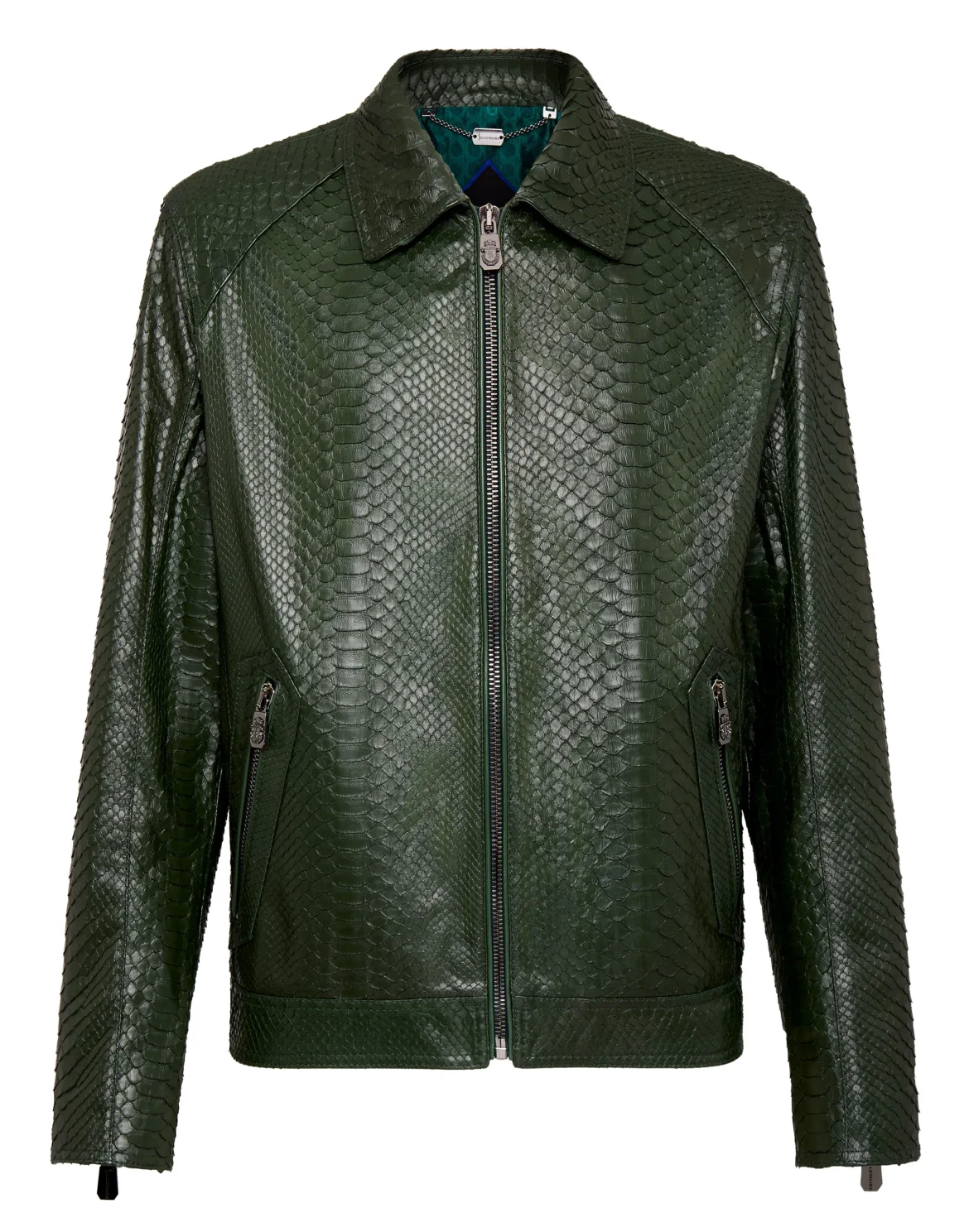 Leather Jacket Luxury, цвет: Зеленый