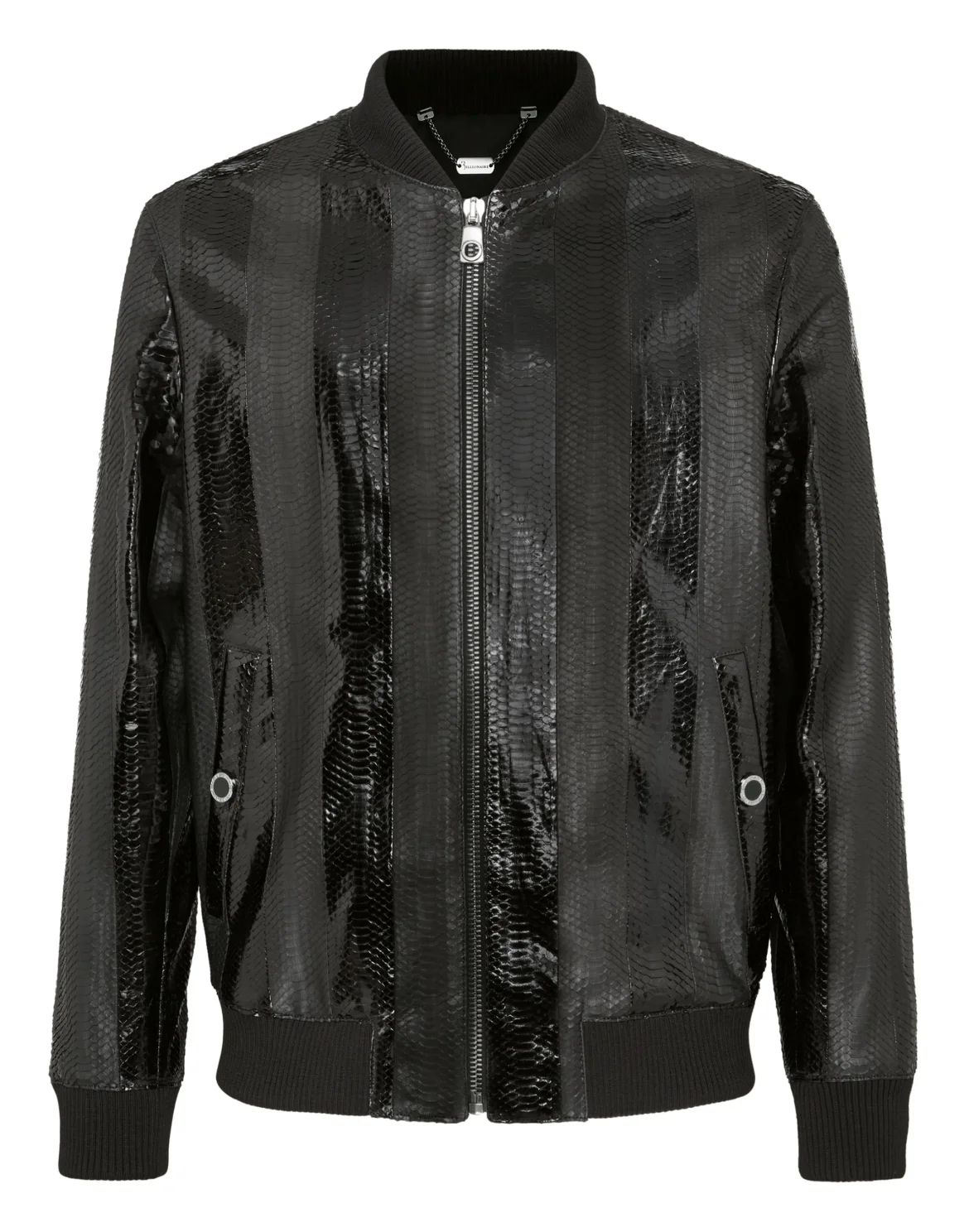 Leather Bomber Luxury, цвет: Черный