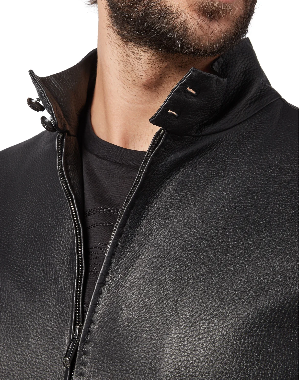 Leather Jacket Crest, цвет: Черный