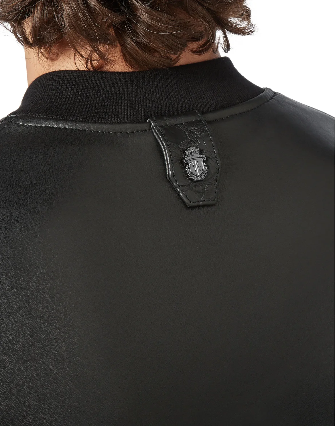 Leather Jacket Crest, цвет: Черный