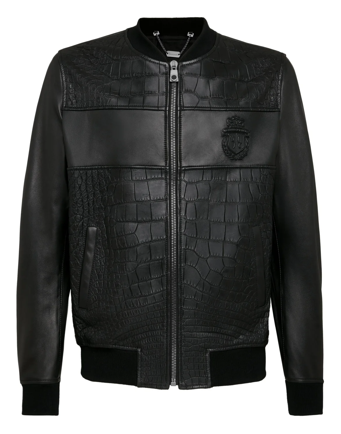 Leather Jacket Crest, цвет: Черный