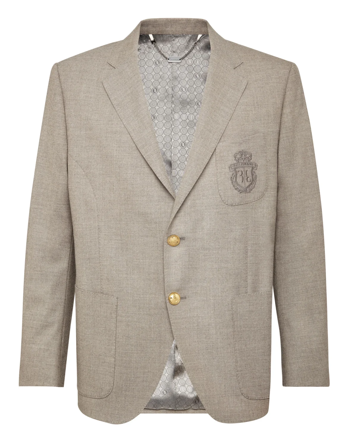 Blazer Crest, цвет: Бежевый