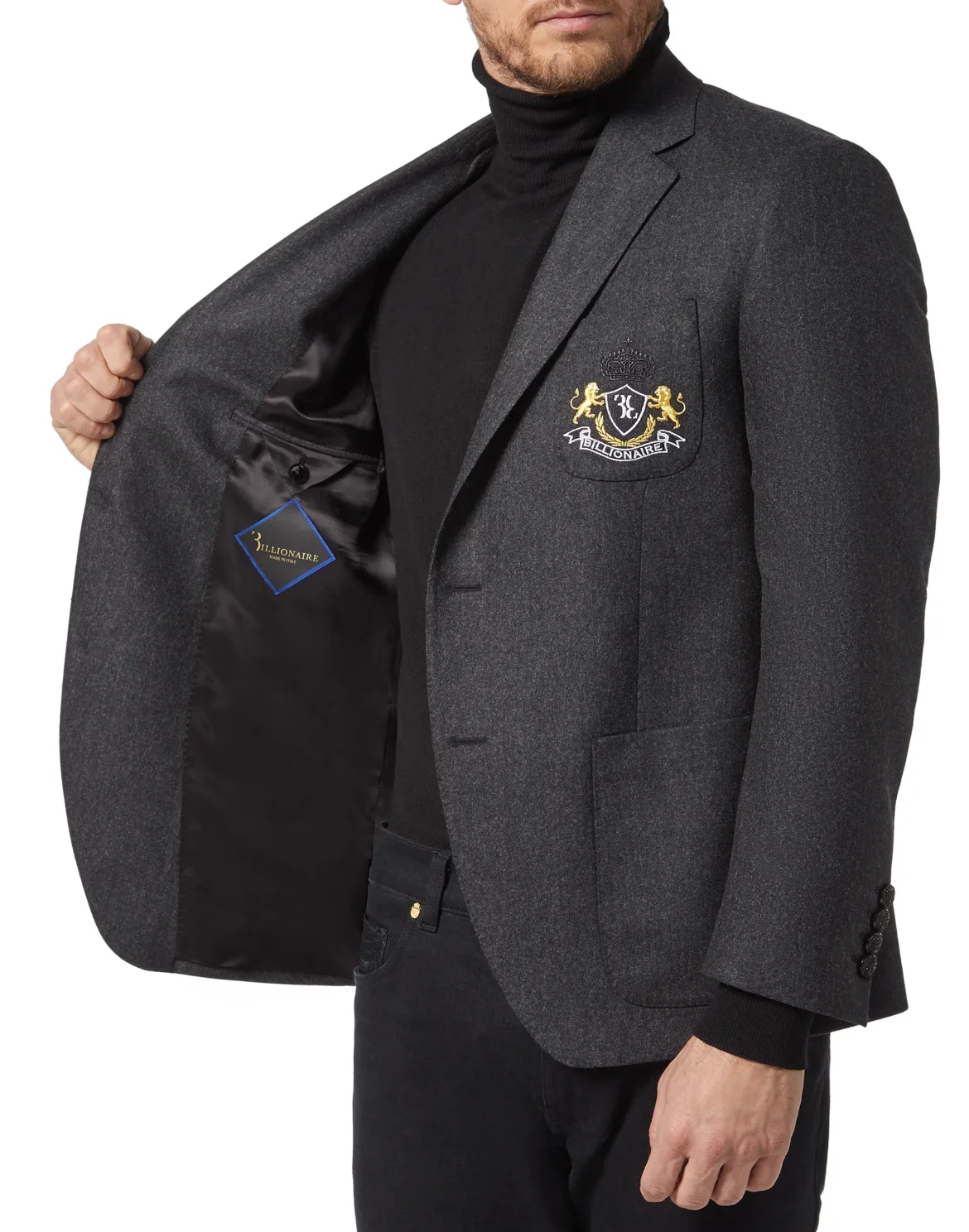 Blazer Double Lion, цвет: Серый
