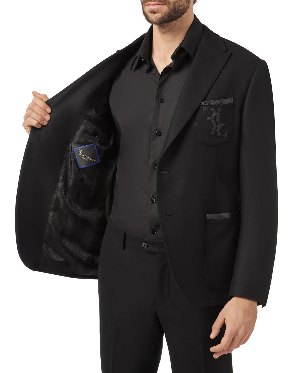 Blazer Double B, цвет: Черный