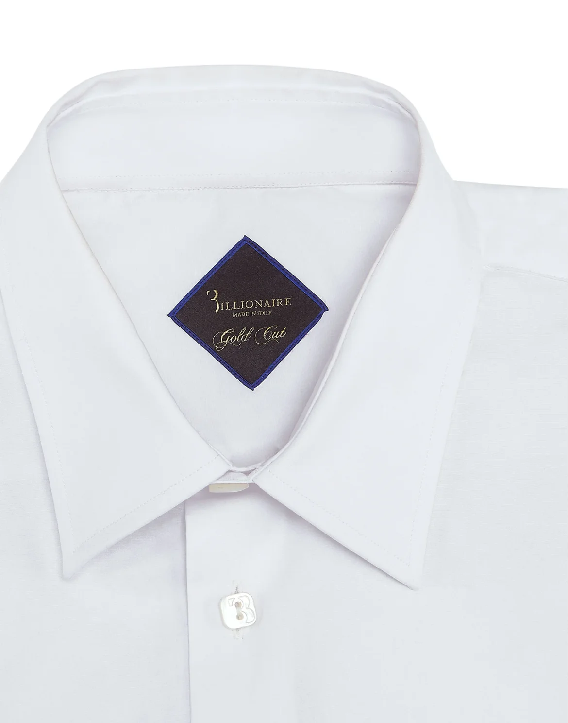 Shirt Gold Cut LS Milano/Multi Crest, цвет: Белый