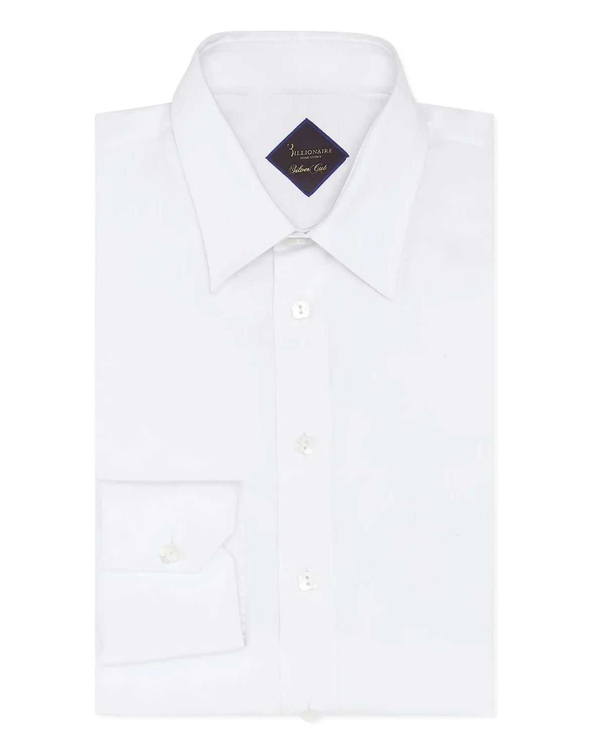 Shirt Gold Cut LS Milano/Multi Crest, цвет: Белый