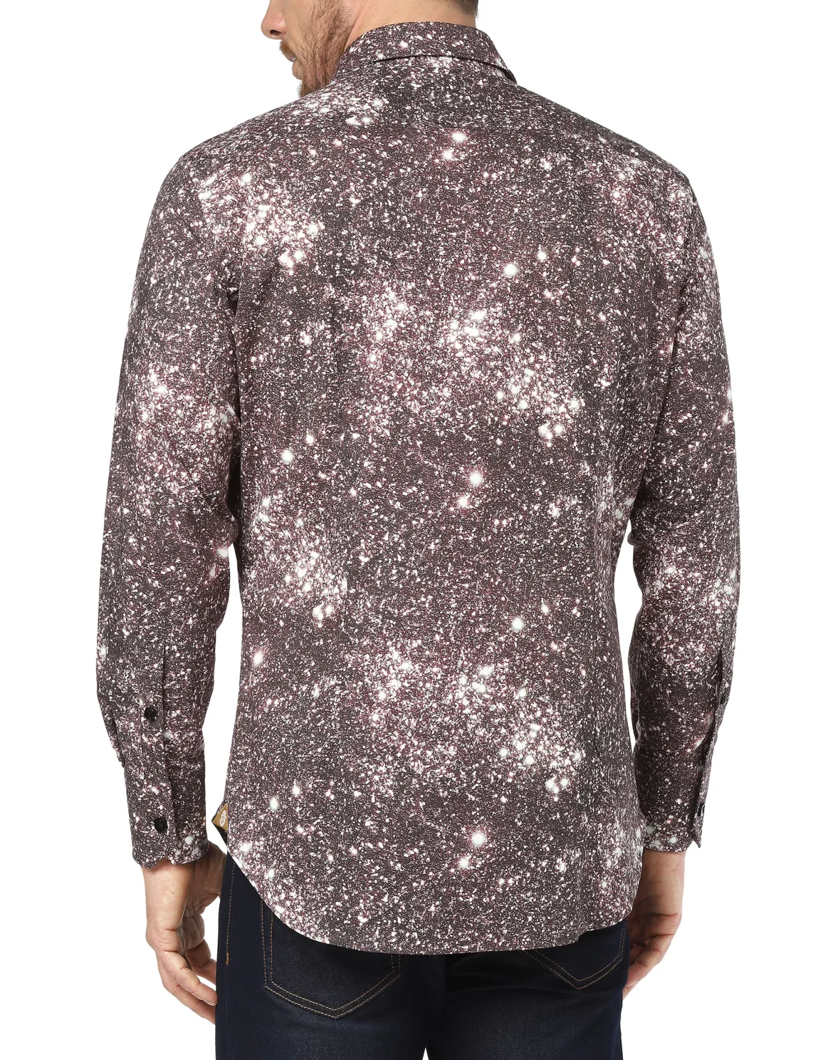 Shirt Silver Cut LS Crystal, цвет: Красный