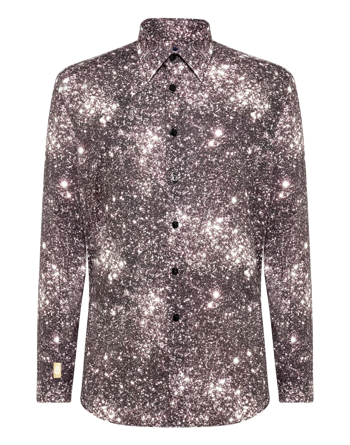 Shirt Silver Cut LS Crystal, цвет: Красный