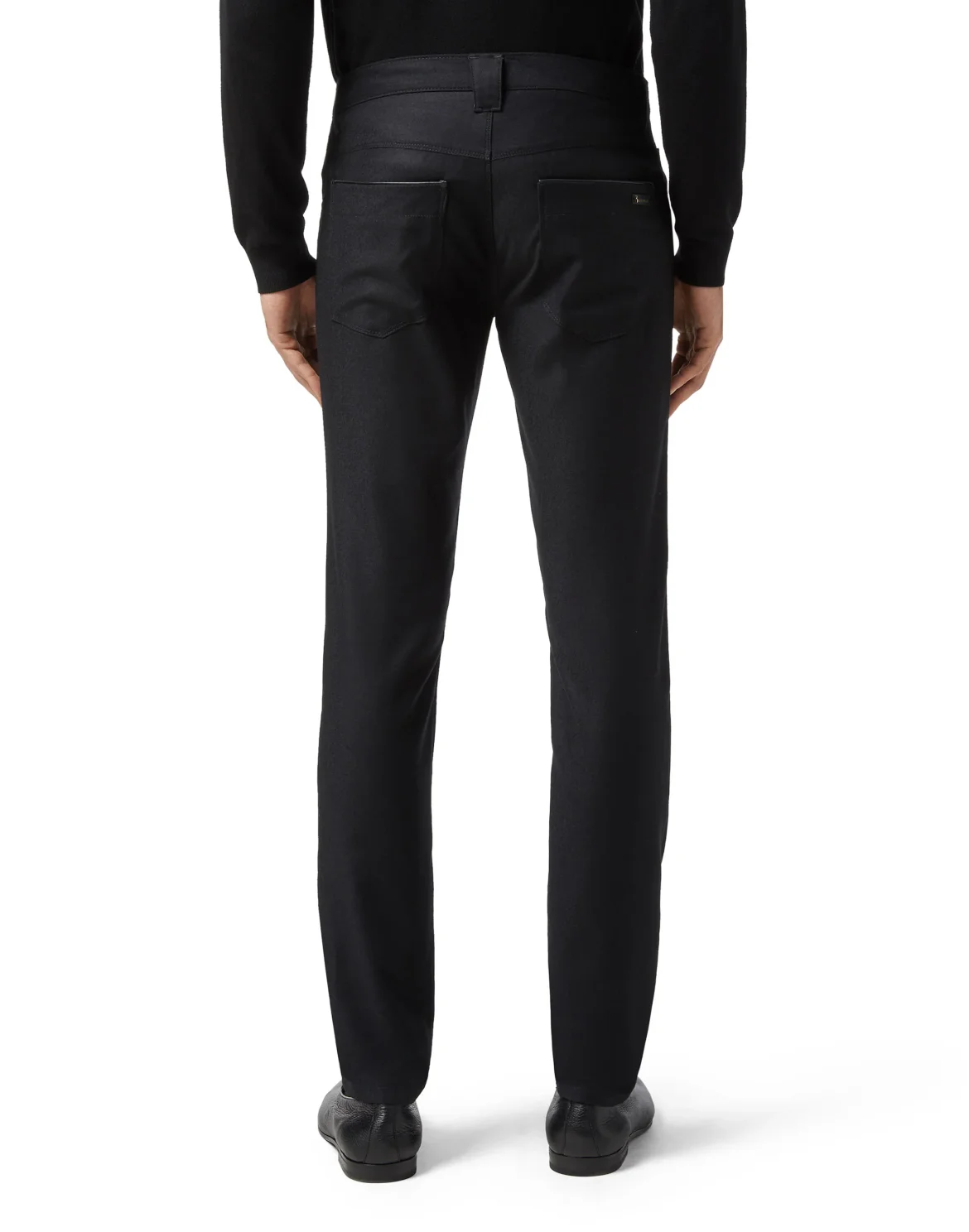 Slim Trousers Crest, цвет: Черный