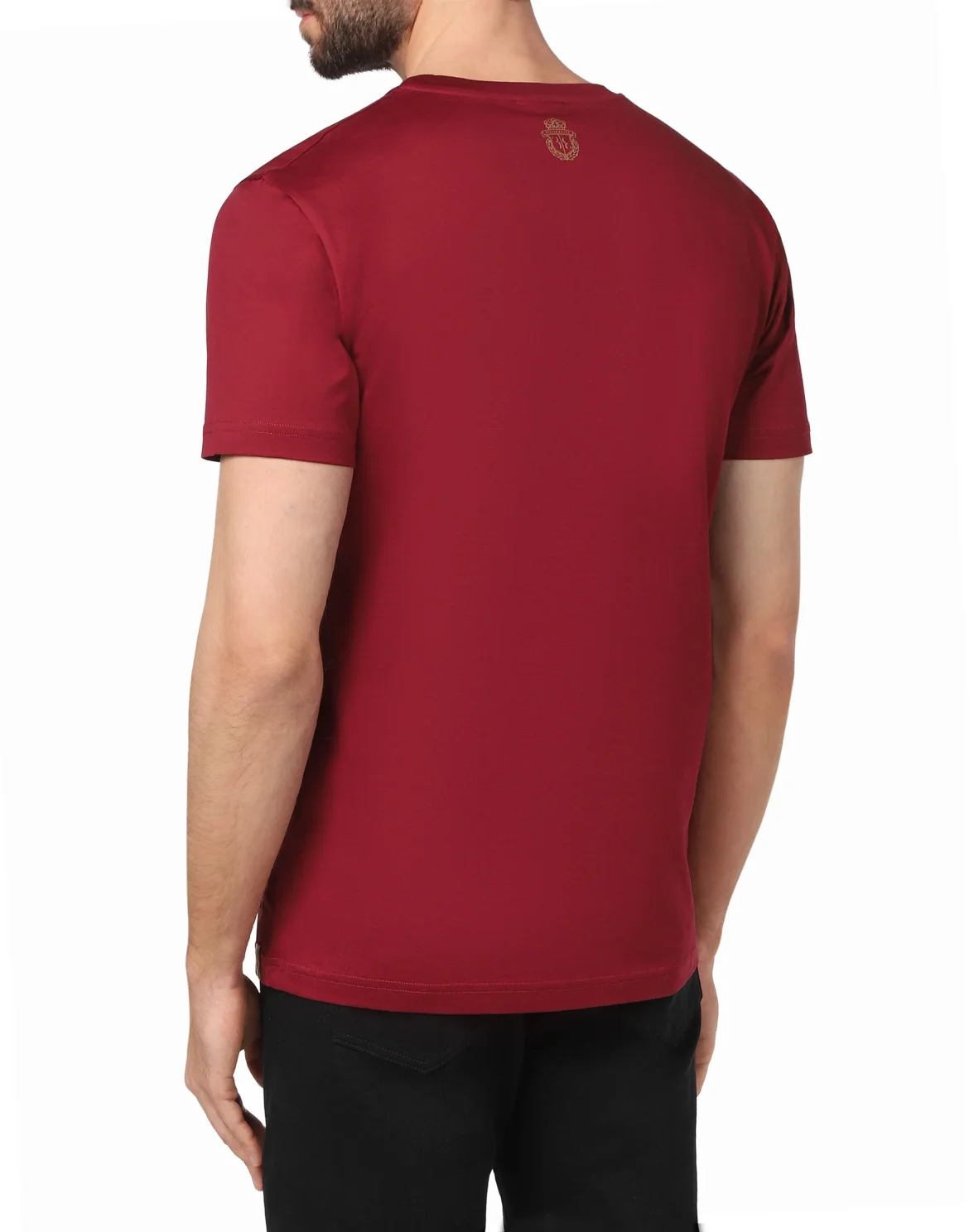 T-shirt Round Neck SS Double Lion, цвет: Красный