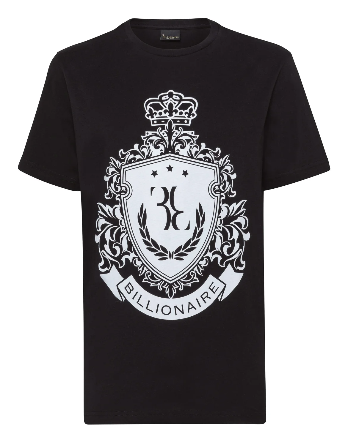 T-shirt Round Neck SS Crest, цвет: Черный