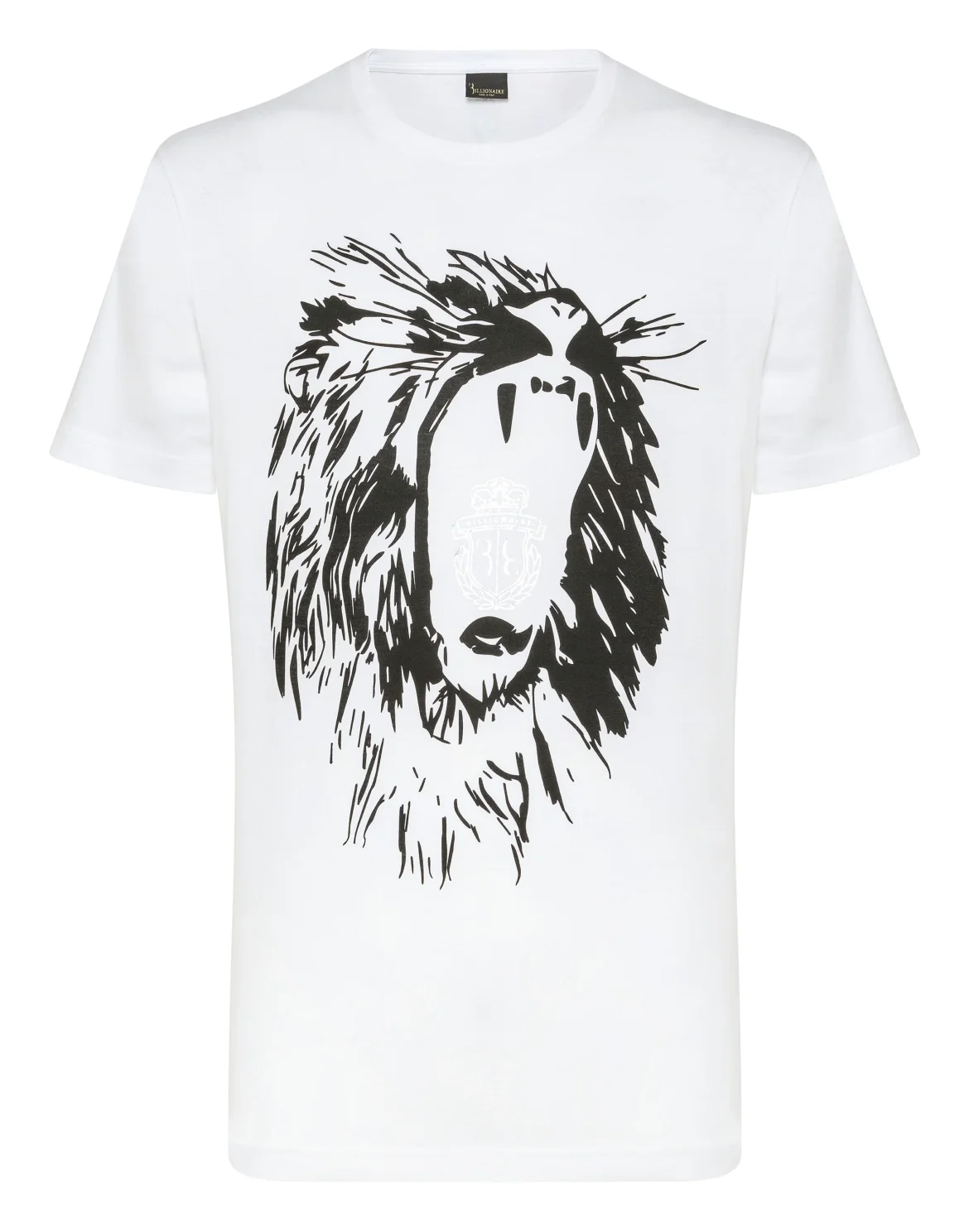 T-shirt Round Neck SS Lion, цвет: Белый