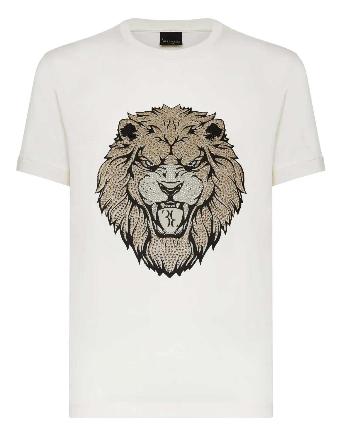T-shirt Round Neck SS Lion, цвет: Белый