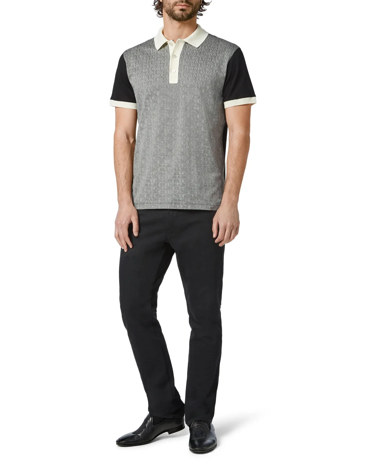 Polo shirt SS All over BB, цвет: Черный