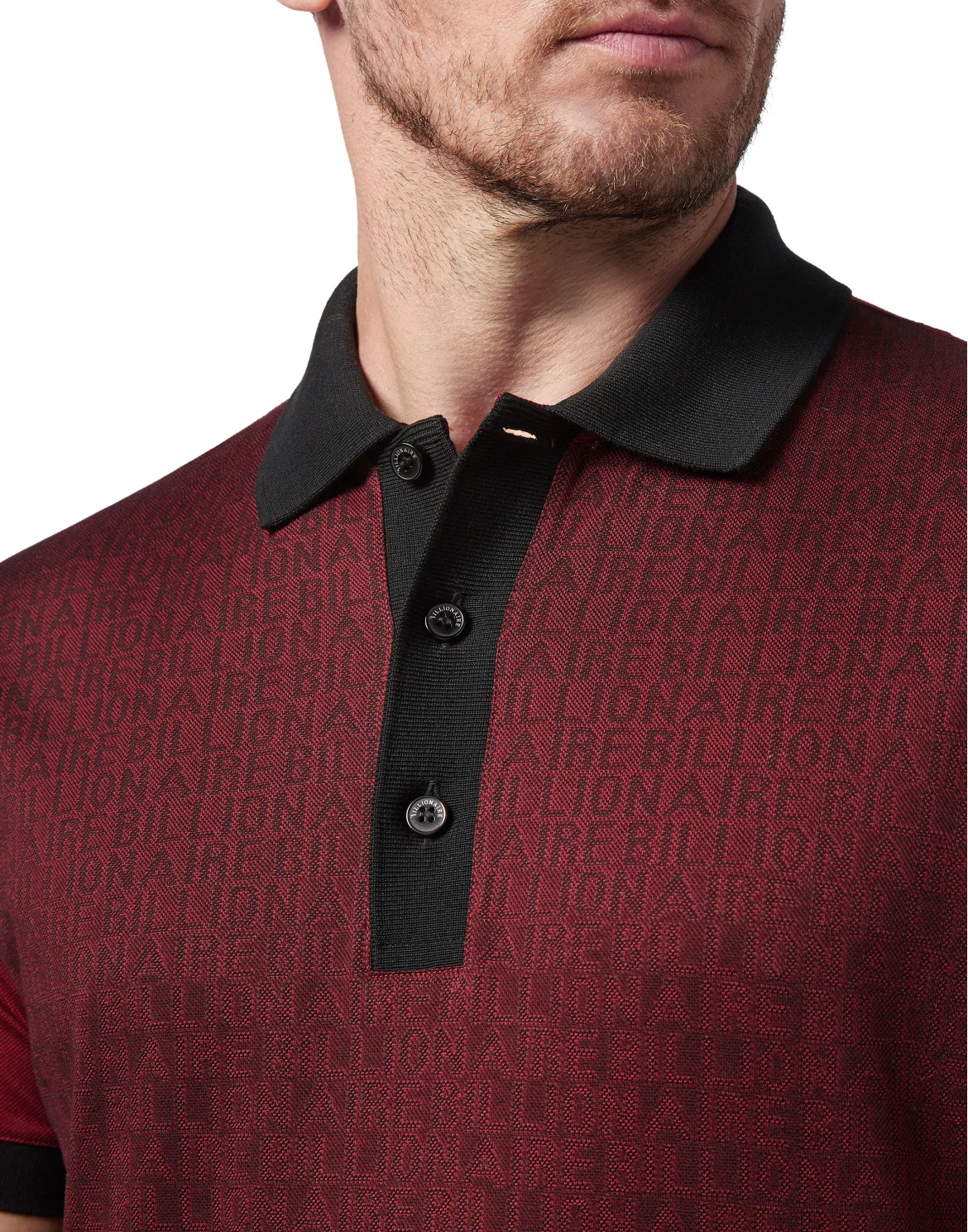 Polo shirt SS All over BB, цвет: Красный