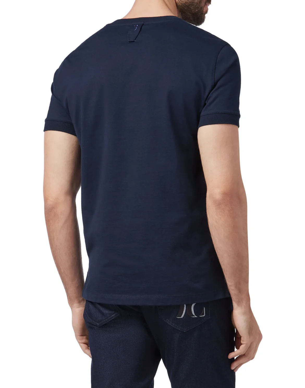 T-shirt V-Neck SS Lion, цвет: Синий