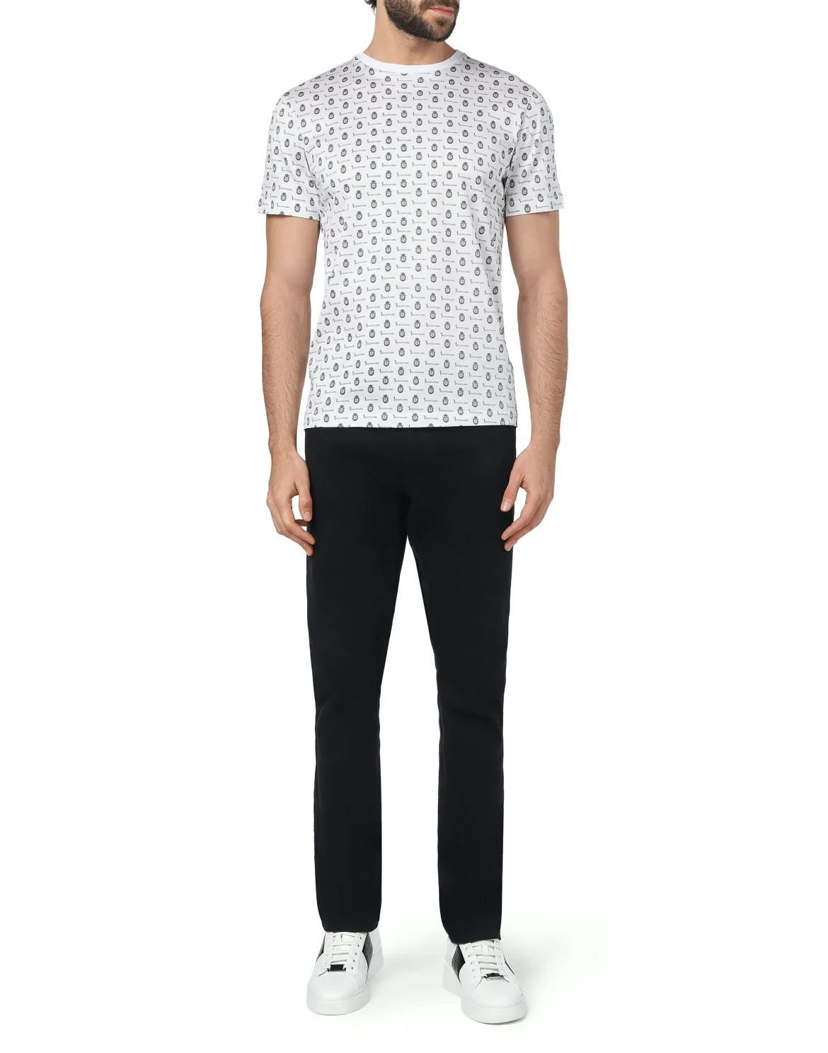 T-shirt Round Neck SS Crest, цвет: Белый