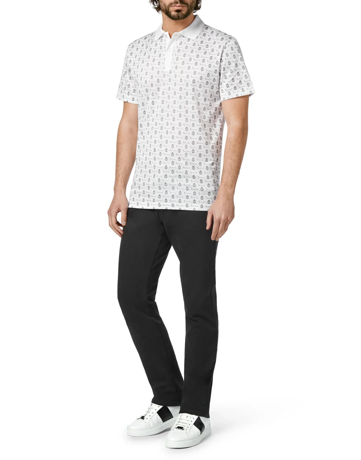Polo shirt SS Crest, цвет: Белый