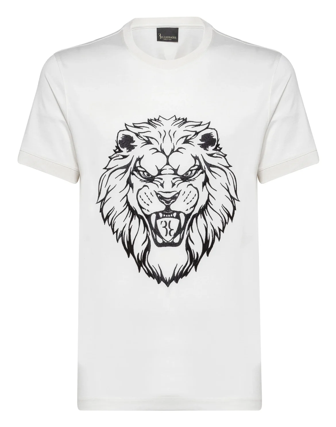 T-shirt Round Neck SS Lion, цвет: Белый