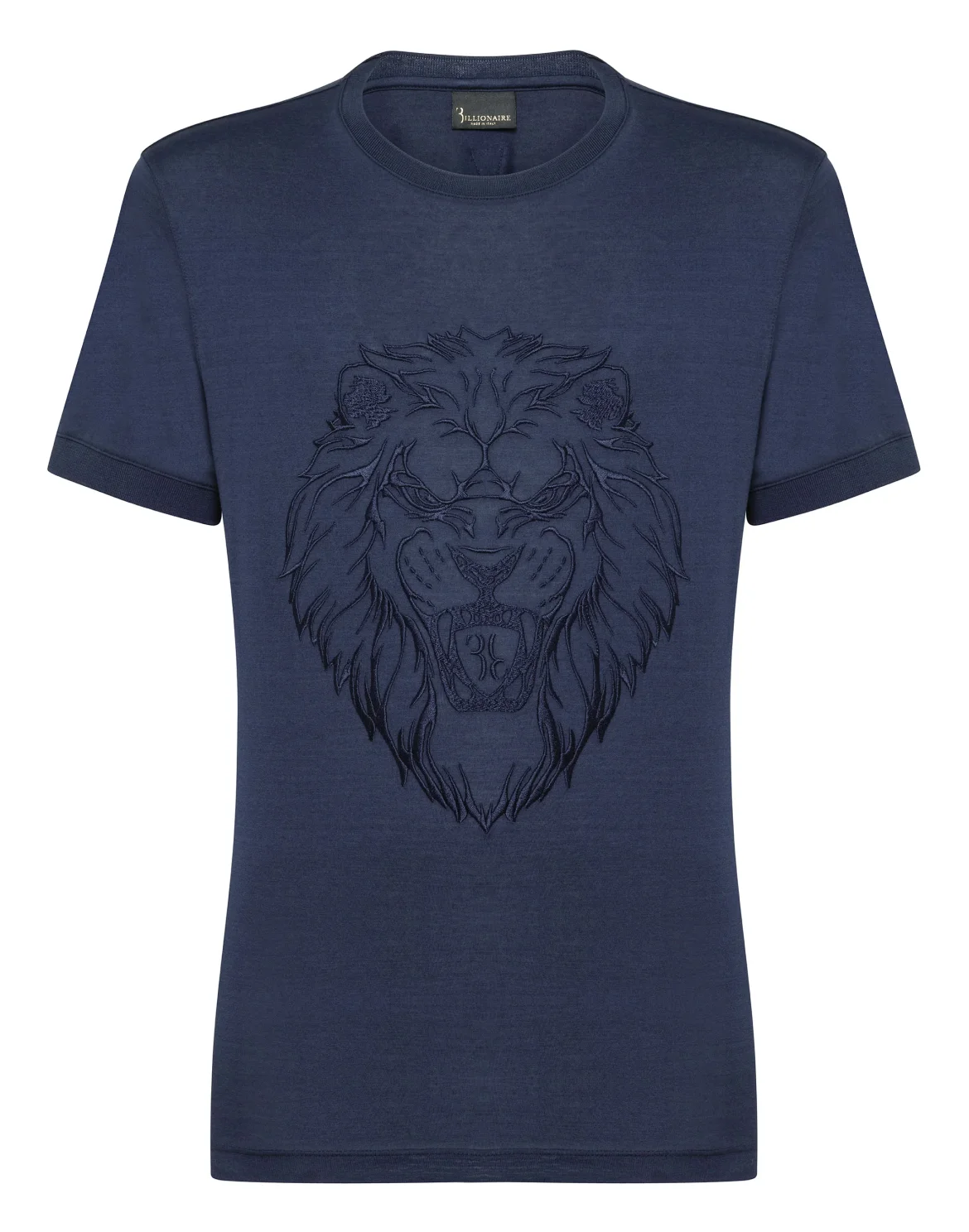 T-shirt Round Neck SS Lion, цвет: Синий