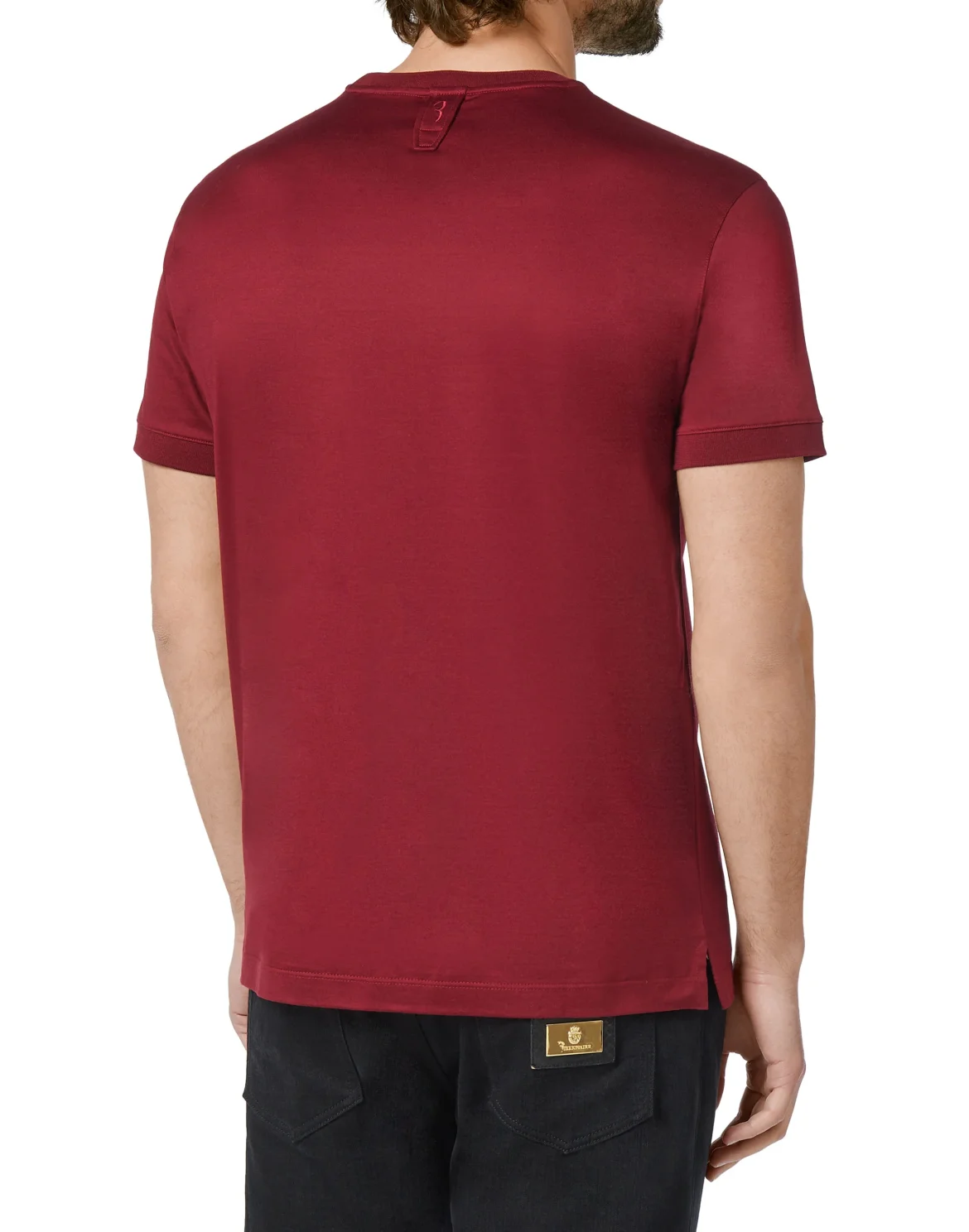 T-shirt Round Neck SS Lion, цвет: Красный