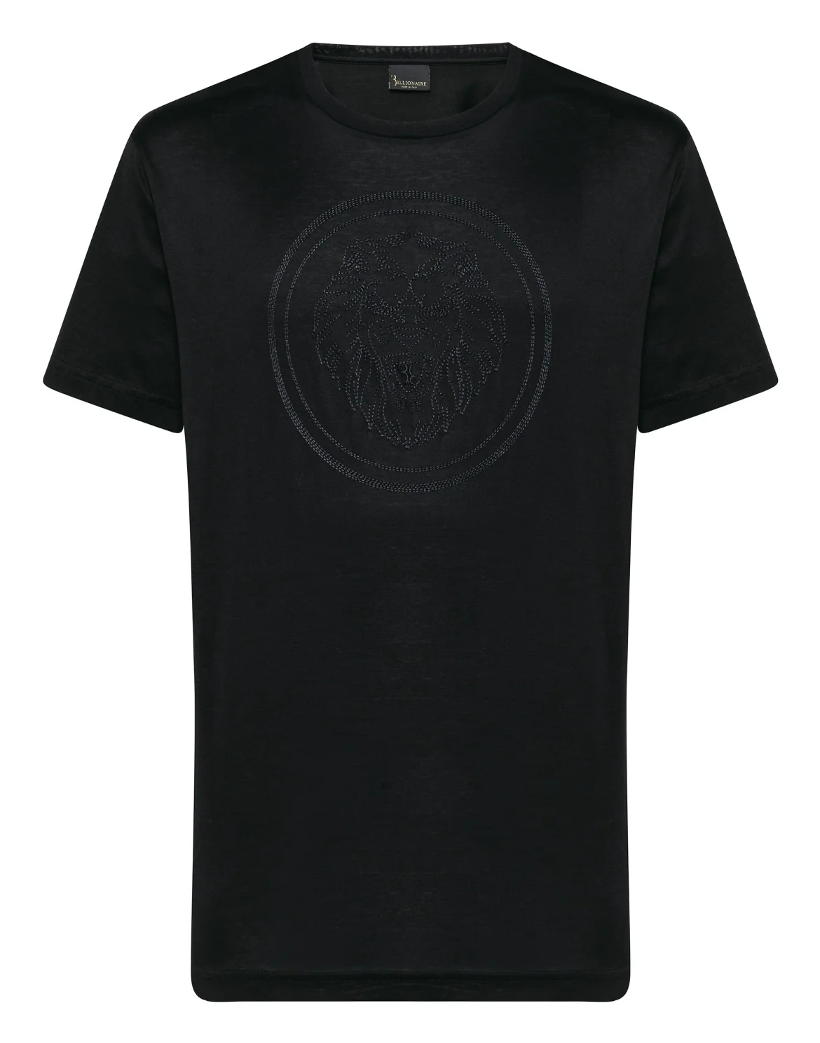 T-shirt Round Neck SS Lion, цвет: Черный